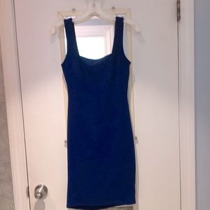 Steps NY blue midi dress M